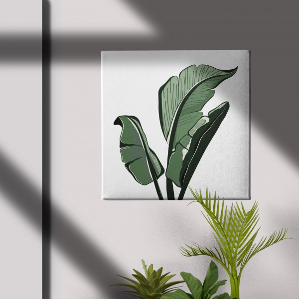 Tablou canvas "Frunze Palmier", Canvasuri, canvas-frunze-palmier