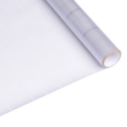 Folie geam autocolanta Cruce, alb + transparent, 45 x 150 cm