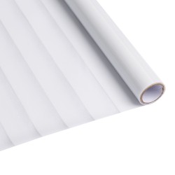 Folie geam autocolanta Dungi, alb, 45 x 150 cm