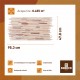 Panouri Decorative Ornamental timber Oak, PVC, SET 10 BUCATI, grosime 0.4 mm, suprafata totala acoperita 4.55 mp, Panouri decorative, Ornamental timber Oak