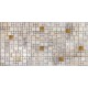 Panou decorativ din PVC Mosaic Marble with Gold