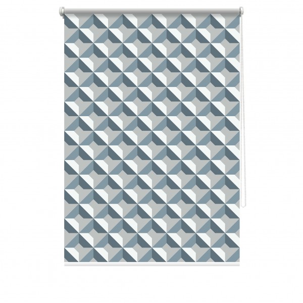 Rulou textil cu print - Geometric 4, Rulouri cu print - Kids Room, kidsgeometric-4