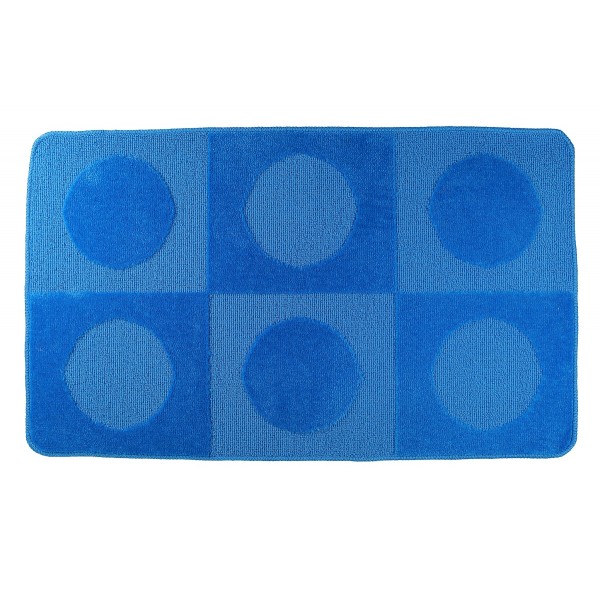 Set baie mic 2 piese Circle albastru 50x80+50x40