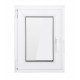 Fereastra PVC cu geam termopan, profil VEKA 76AD - 6 camere izolare, alb, 56x86 cm, stanga, oscilobatant