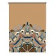 Rulou textil - Design Oriental Flower - model 5, Rulouri textile - cu print, Oriental-Flower-5